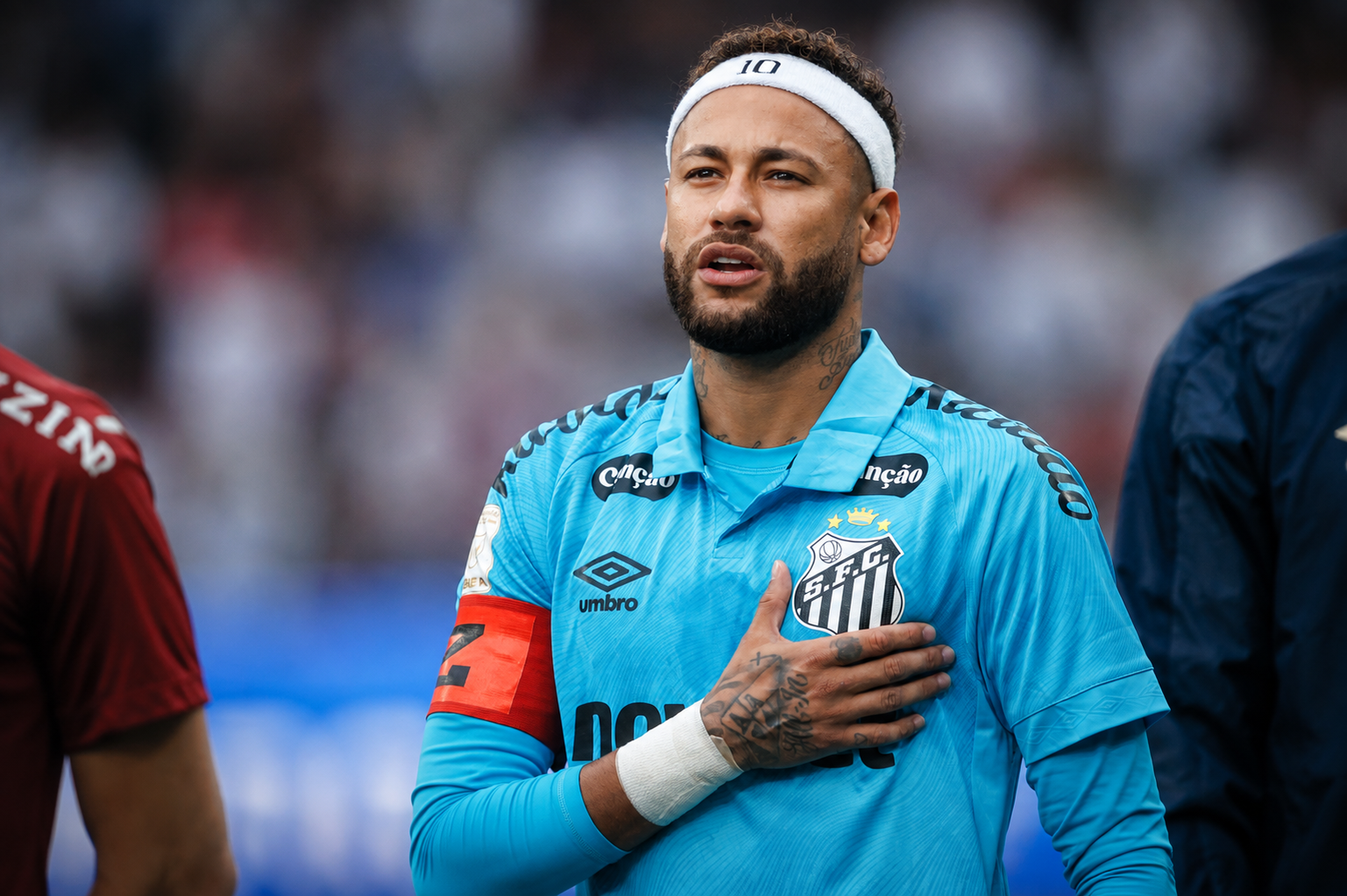 Neymar acelera recuperação antes de decisão do Santos contra o Palmeiras
