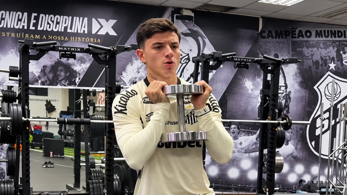 Trio do Santos abre mão de folga e trabalha para voltar aos jogos