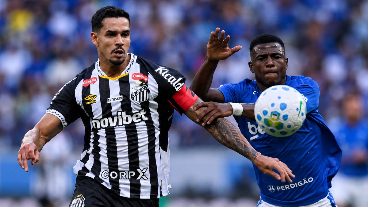 Santos x Cruzeiro: onde assistir, horário e arbitragem pelo Brasileirão