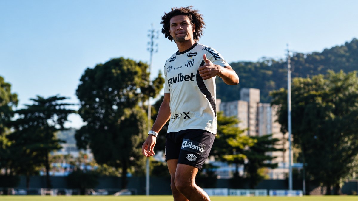 Willian Arão avança e pode reforçar o Santos contra o São Paulo