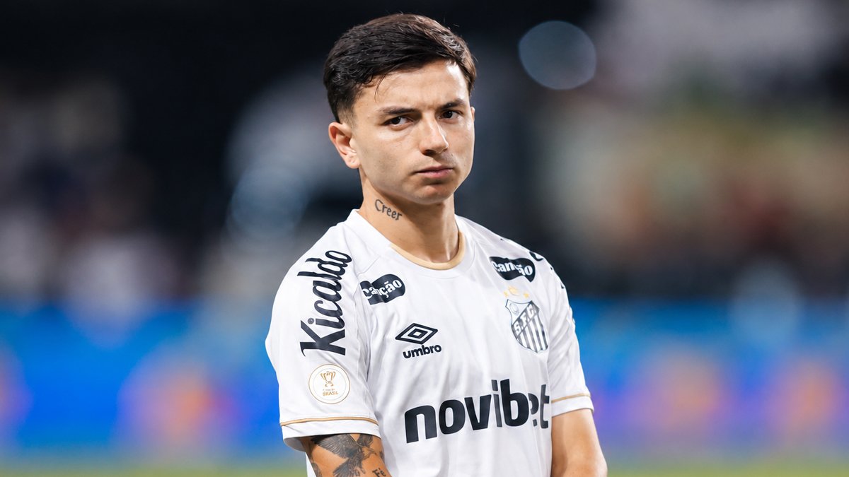 Barreal tem lesão confirmada e vira novo desfalque no Santos