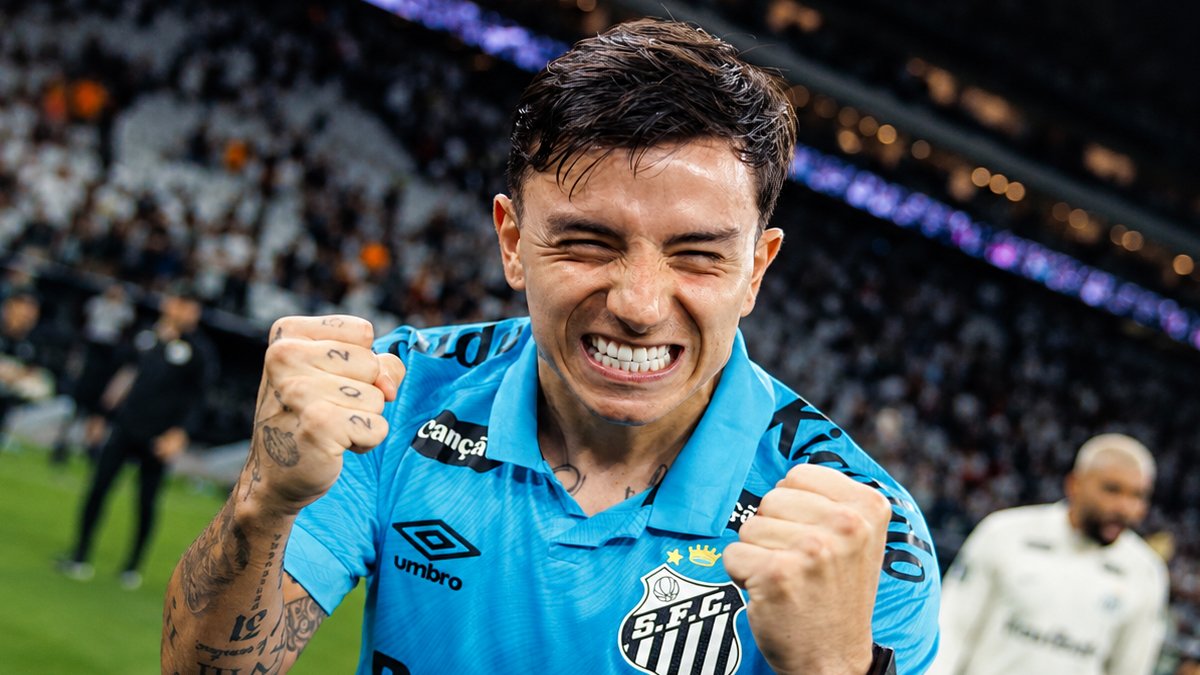 Barreal avança na recuperação e pode reforçar o Santos contra o São Paulo