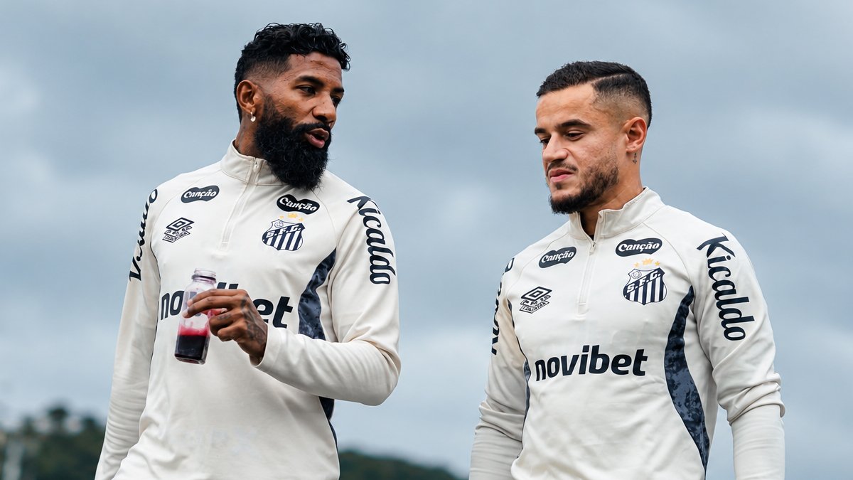 Coutinho avança no Santos e se aproxima da estreia pelo Peixe
