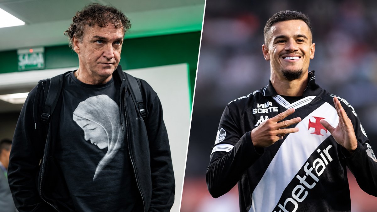 Cuca revela plano para Coutinho estrear pelo Santos