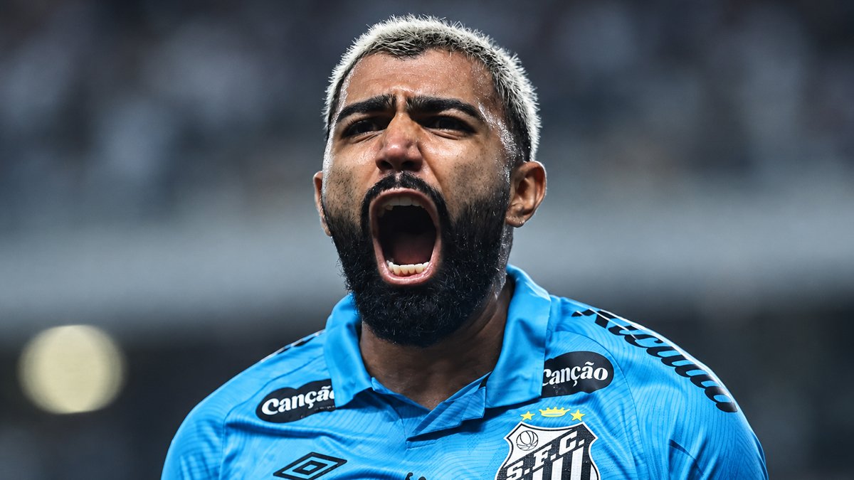 Gabigol decide mais uma vez e comanda vitória do Santos