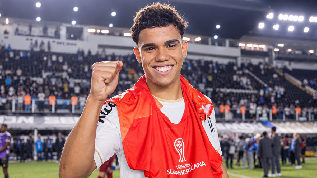 Gustavinho volta a ficar à disposição do Santos para duelo contra o Inter