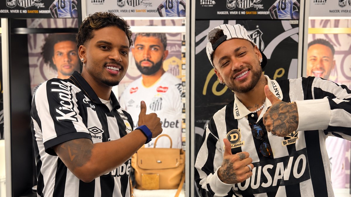 Neymar sonha com retorno de Rodrygo ao Santos em 2027