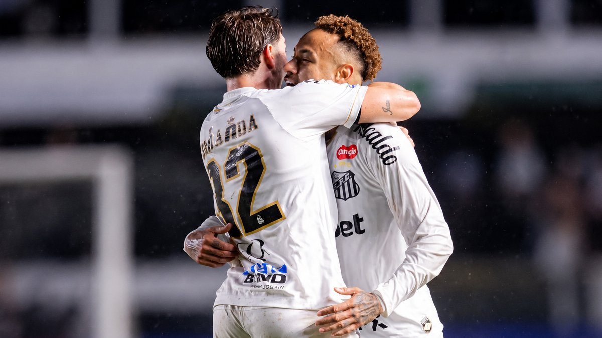 Neymar inicia transição no campo e Rollheiser volta aos treinos do Santos