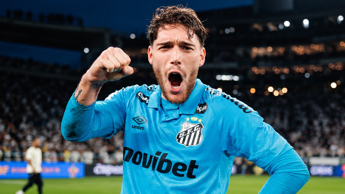 Rollheiser entra no top 10 de estrangeiros do Santos