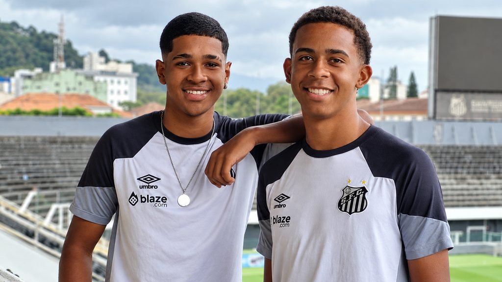 Dupla que cresceu junta no Santos começa a escrever nova fase