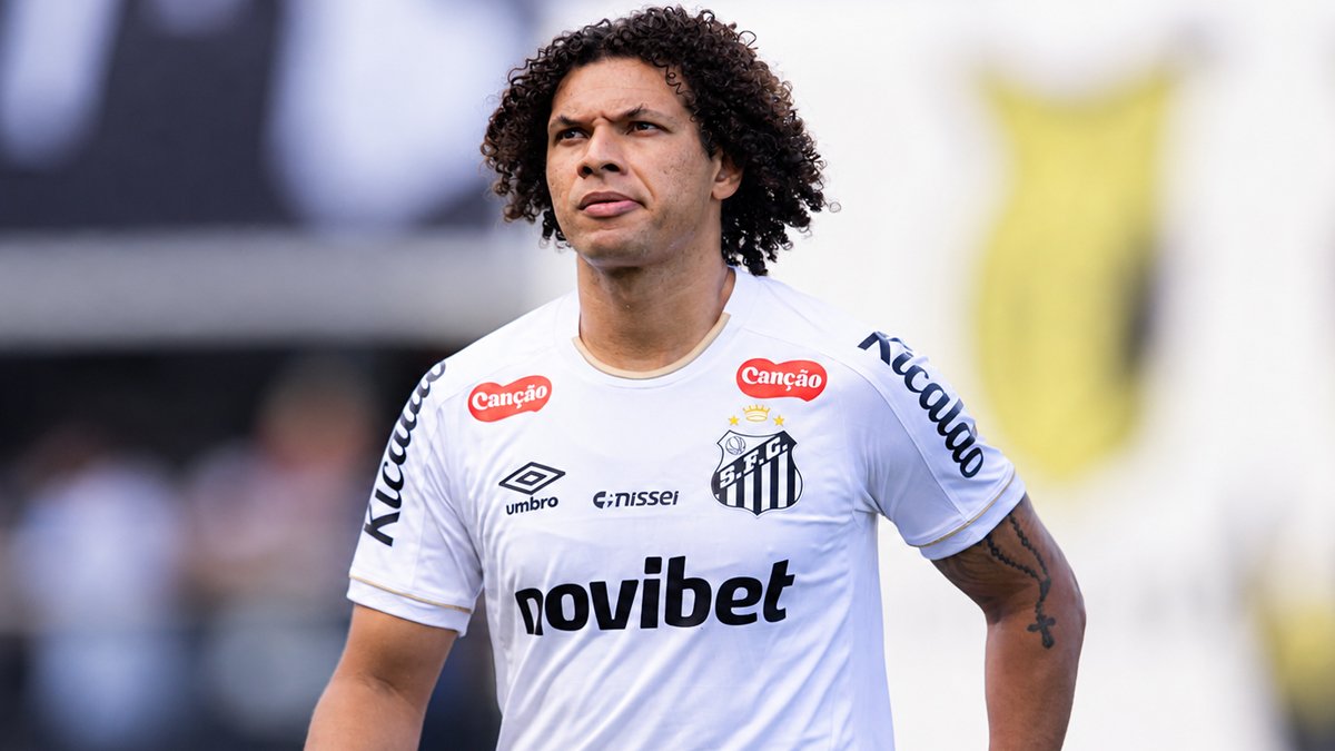 Santos confirma lesão de Willian Arão, que vira desfalque por três semanas