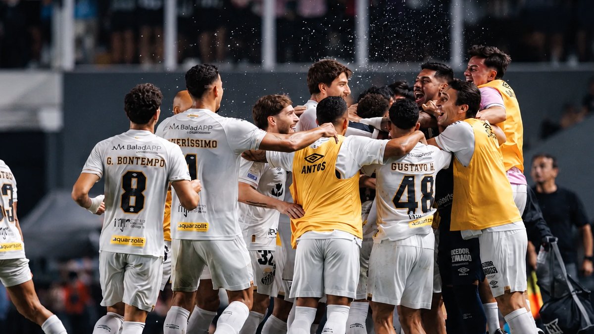 Santos se aproxima de marca importante que não alcança desde 2024